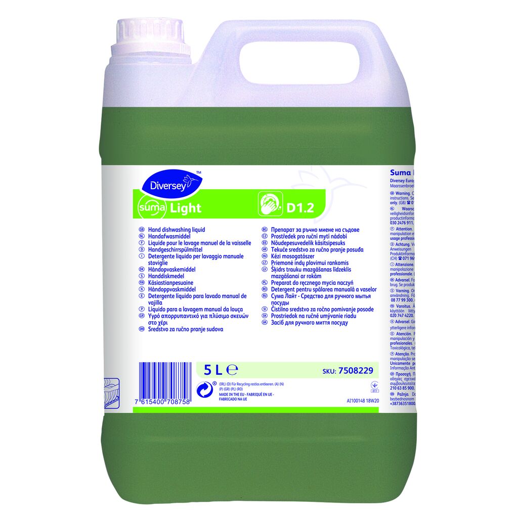 Suma Light D1.2 2x5L - Prostředek pro ruční mytí nádobí
