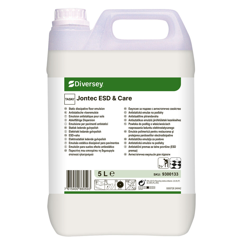 TASKI Jontec ESD & Care 2x5L - Antistatická emulze na podlahy