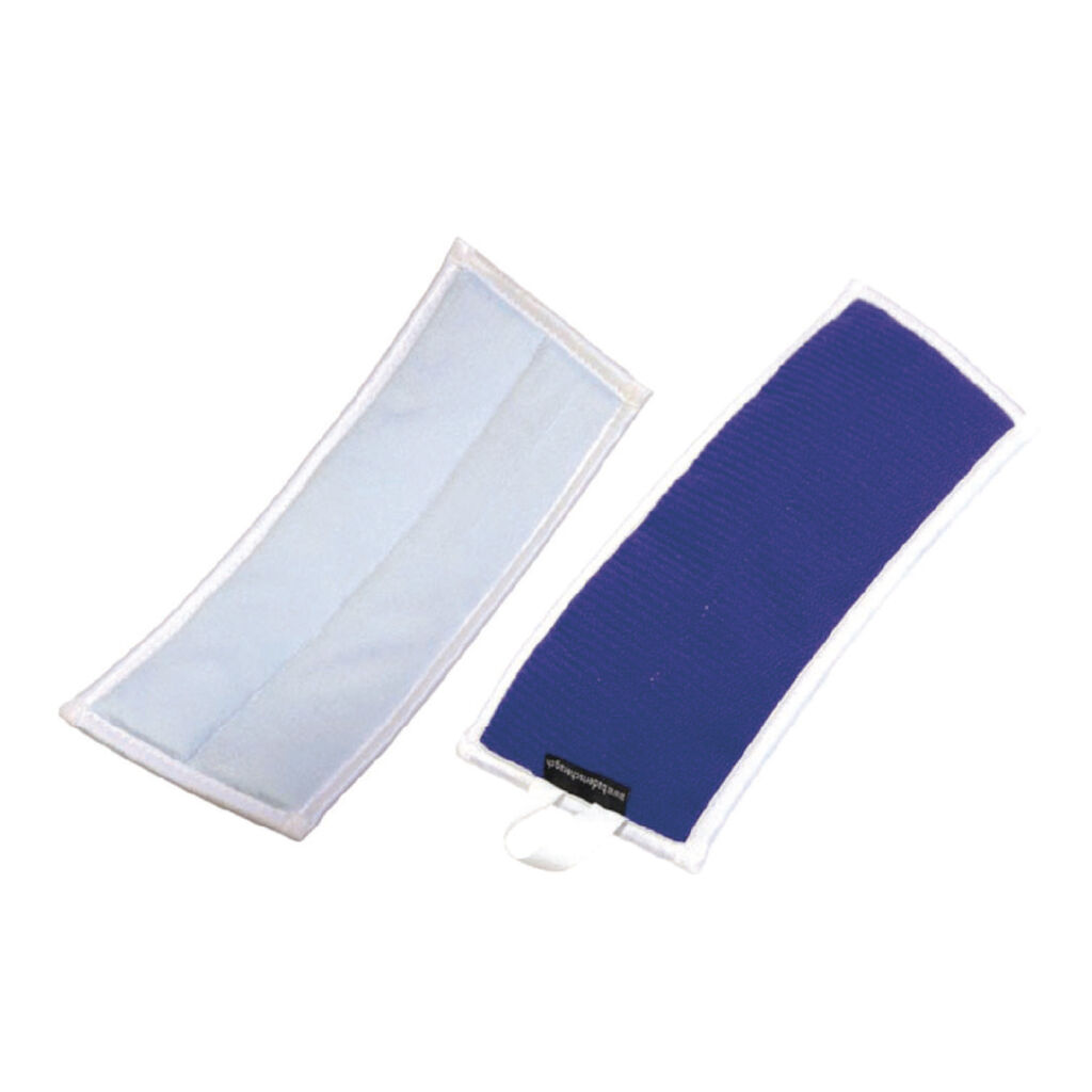 TASKI Jonmaster Pro Glas Mop 5x1stk. - 25 cm - Blå - Fugtmop til effektiv rengøring af glas og spejle