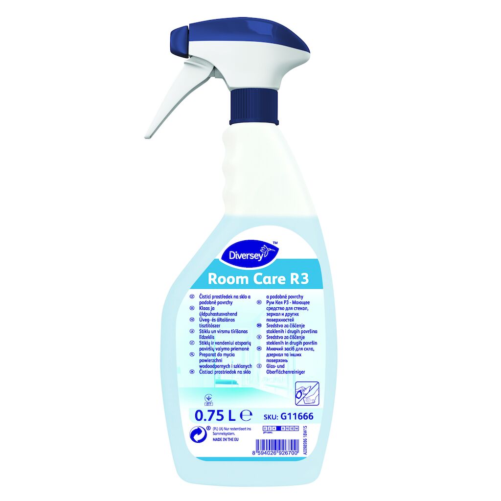 Room Care R3 R3 6x0.75L - Oberflächen- / Glasreiniger