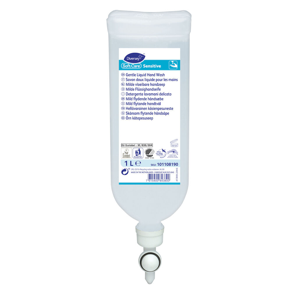 Soft Care Sensitive 6x1L - Milde Seife für empfindliche Haut