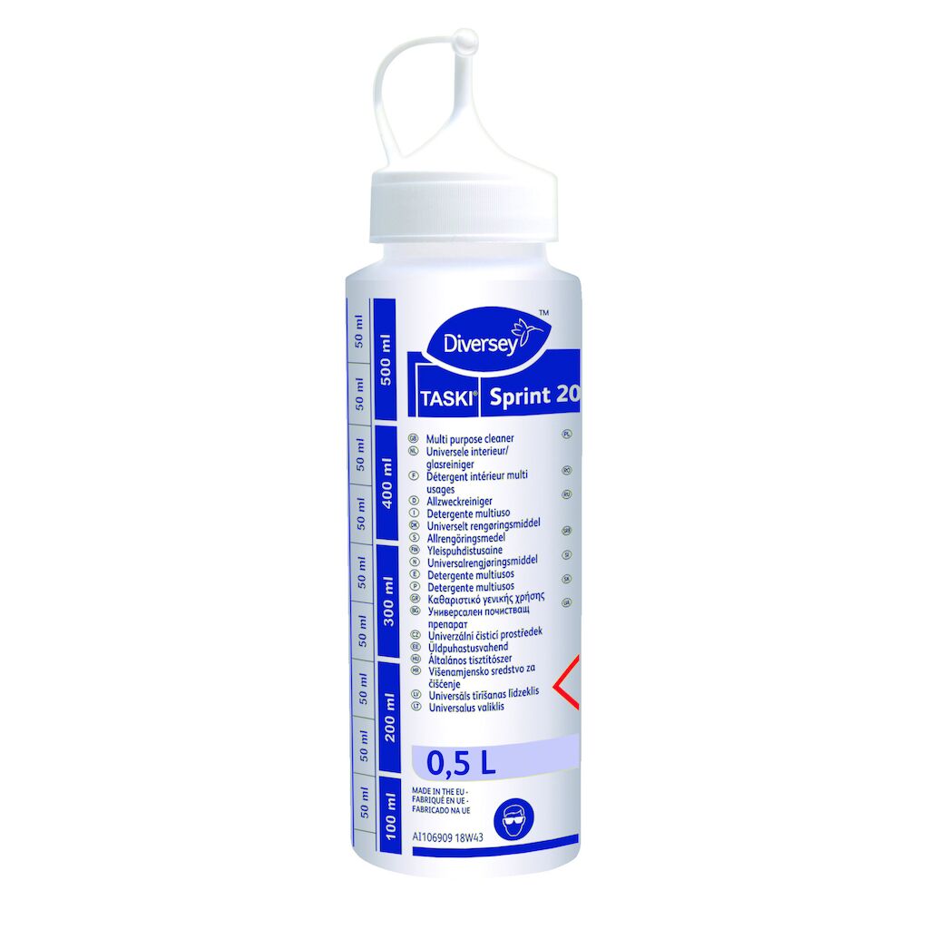 Dosierflaschen TASKI Sprint 200 6x1Stk. - 500 ml leer