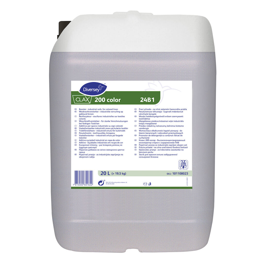 Clax 200 color 24B1 20L - Waschkraftverstärker - industrielle Verschmutzungen, für farbige Wäsche