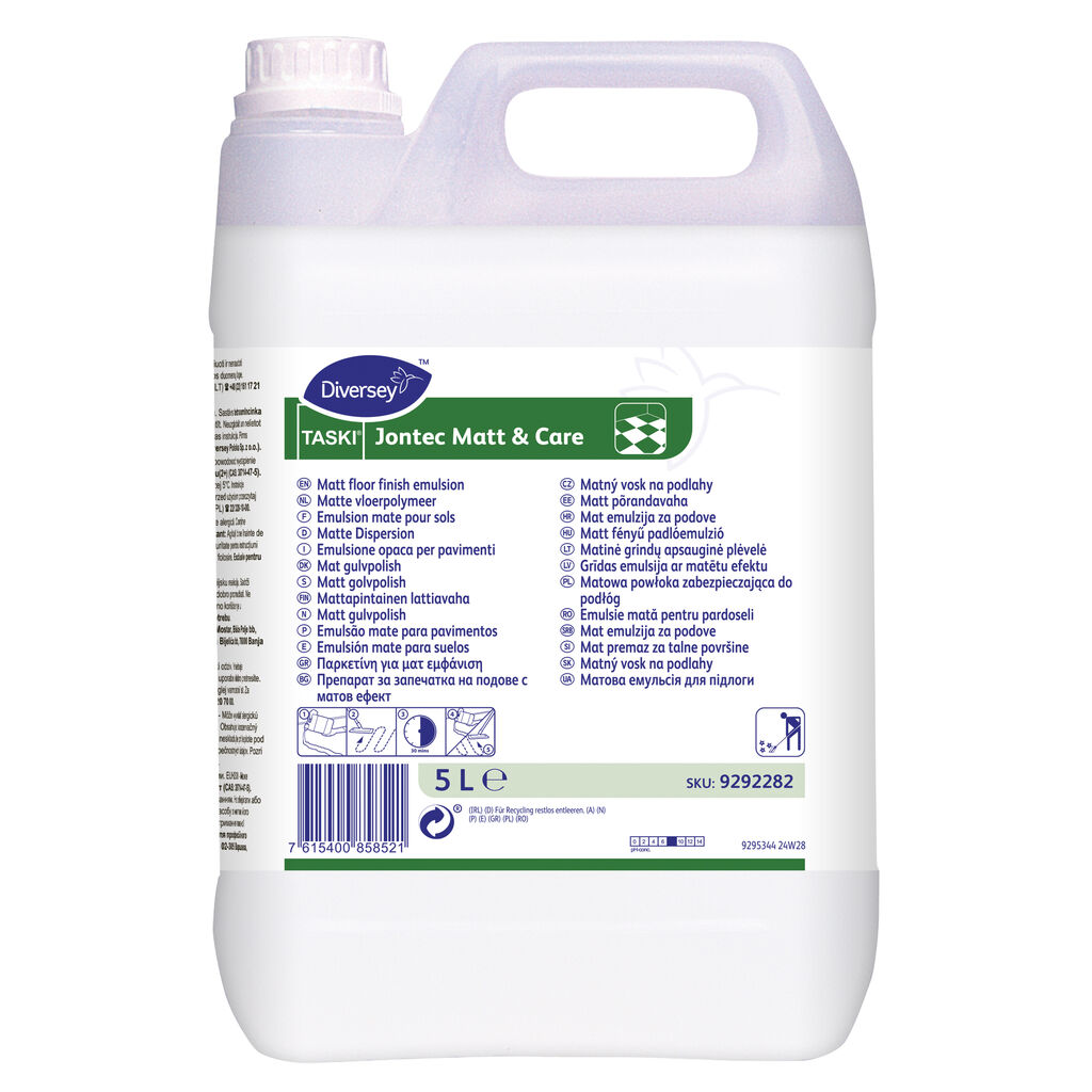 TASKI Jontec Matt & Care 2x5L - Matte Bodendispersion