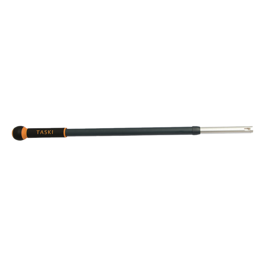 TASKI Jonmaster Ultra Plus Teleskopstiel 1Stk. - 60 - 105 cm x Ø26 – Ø22 mm - Aluminiumstiel - ausziehbar, mit ergonomischen Griff, passend für Interior Mopp und Jonmaster Mopphalter