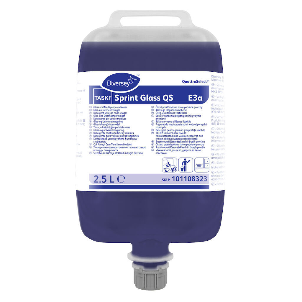 TASKI Sprint Glass QuattroSelect E3a 2x2.5L - Glas- und Allzweckreiniger in QuattroSelect®