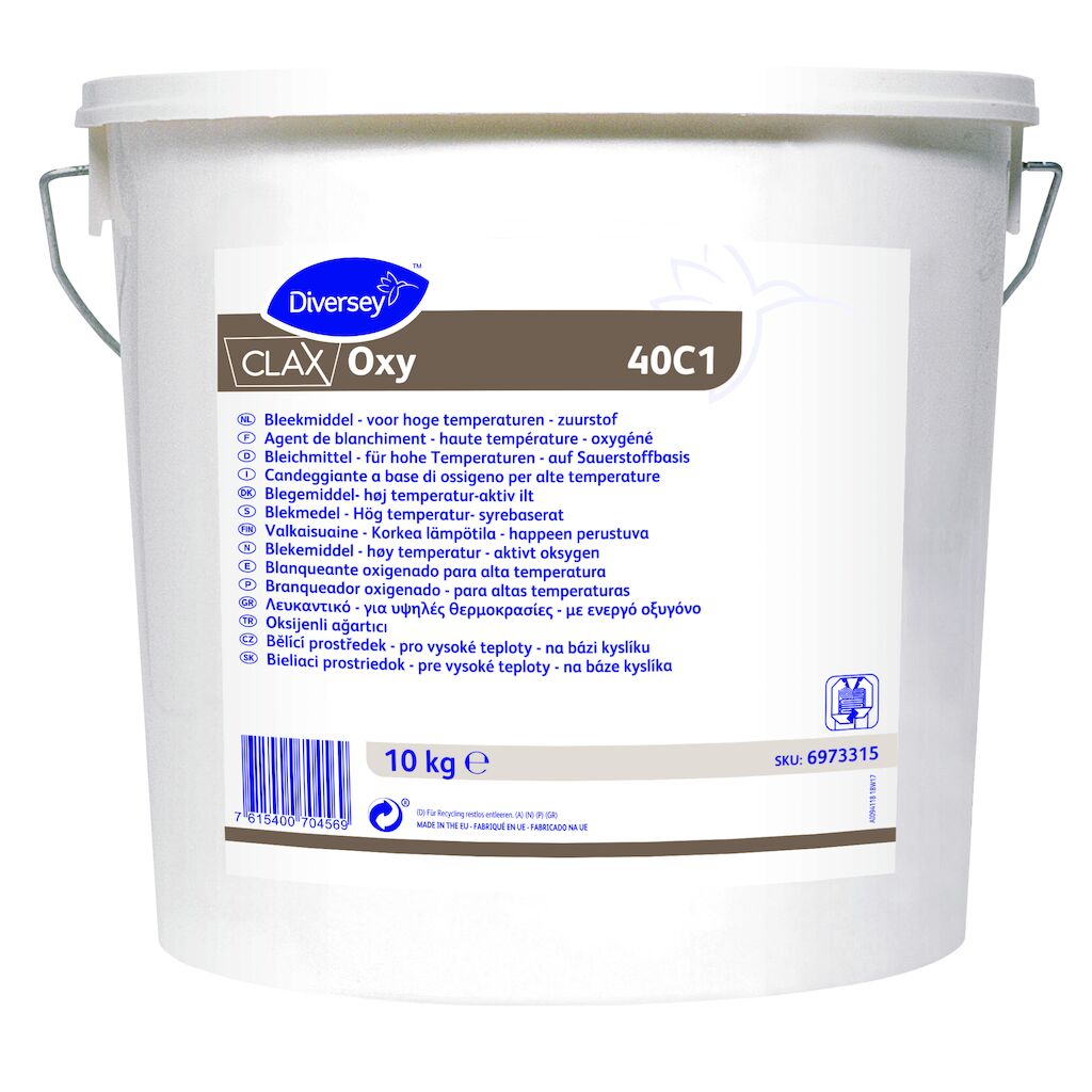 Clax Oxy 40C1 10kg - Bleichmittel - für hohe Temperaturen - auf Sauerstoffbasis