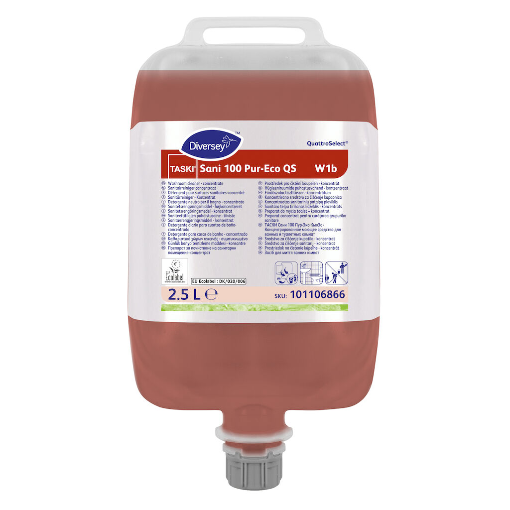 TASKI Sani 100 Pur-Eco QS 2x2.5L - Sanitärreiniger