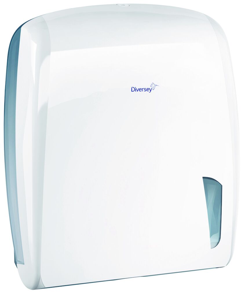 Diversey Z-Fold Hand Towel Dispenser 1pc - Άσπρο - Διανομέας λευκός για πετσέτες