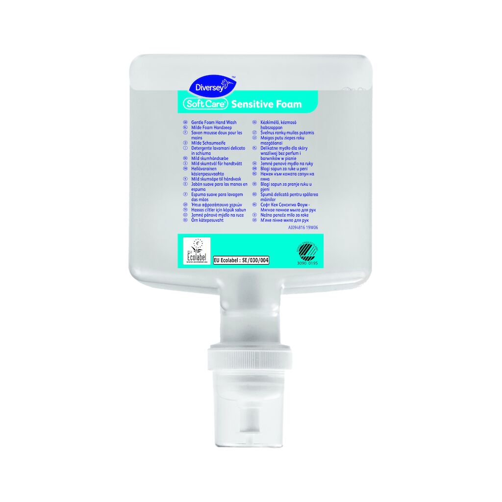 Soft Care Sensitive Foam 4x1.3L - Ήπιο αφροσάπουνο χεριών