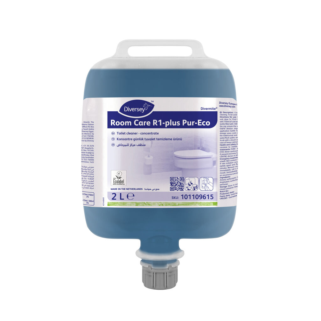 TASKI Room Care R1 - Plus 2x1.5L - Toilet Cleaner -Concentrate ...