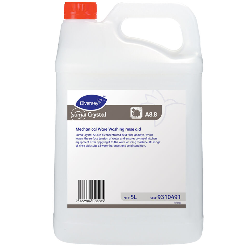 Suma Crystal A8 2x5L - Rinse additive for hard water | Solenis Products