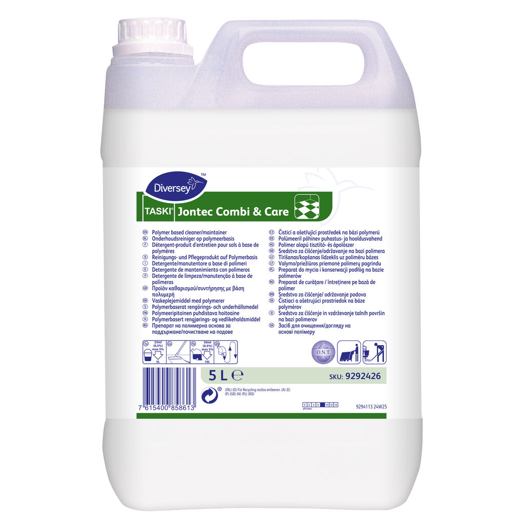 TASKI Jontec Combi F3a 2x5L - Polymer based floor cleaner/maintainer ...