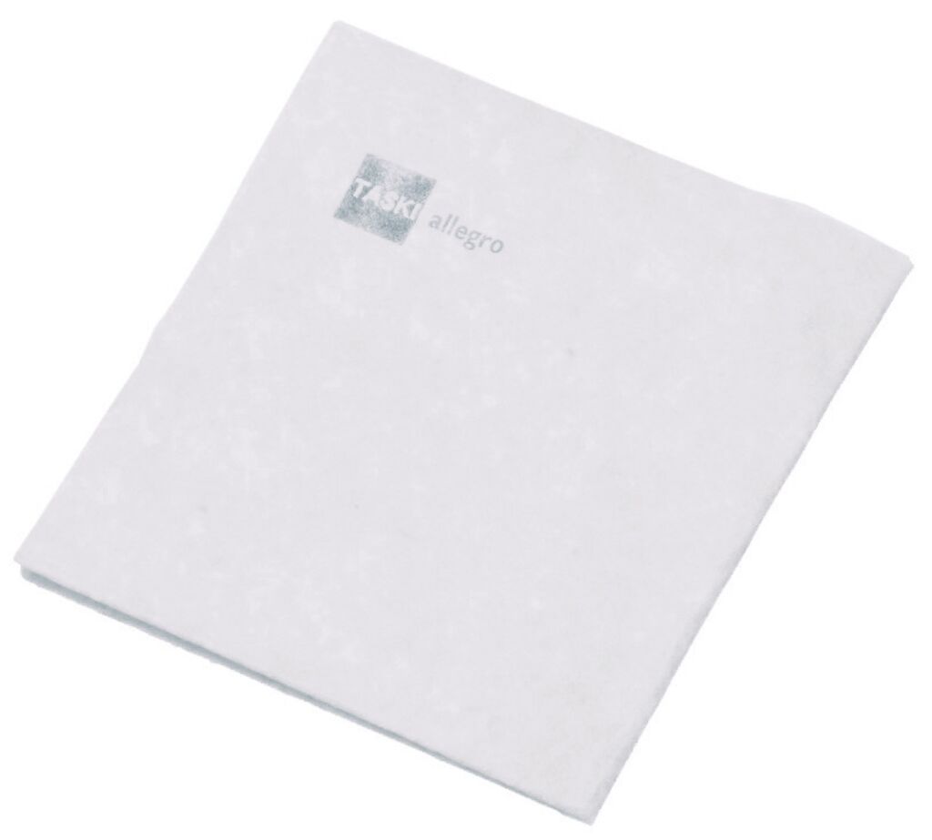 TASKI Allegro 25x25pc - 38 x 40 cm - White