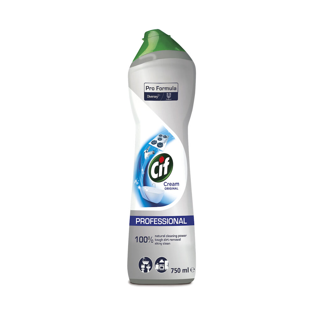 Cif Pro Formula Cream 8x0.75L - Hard surface cream cleaner