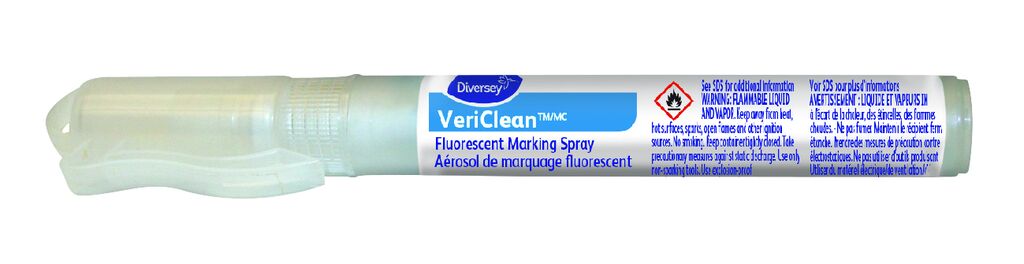 Vericlean™ System 6x0.01L - Fluorescent Marking Spray and UV/Black Light