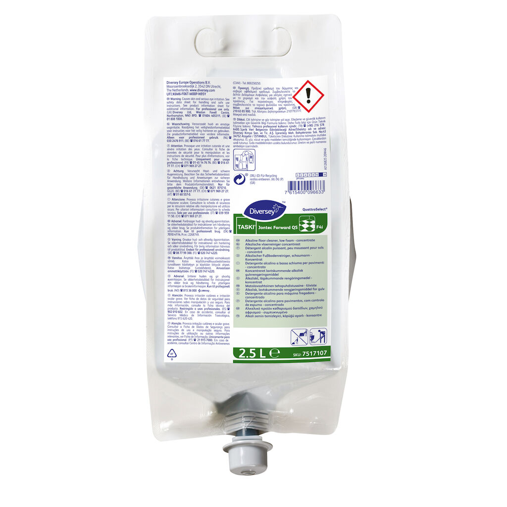TASKI Jontec Forward F4h 2x5L - Alkaline floor cleaner, low foam ...