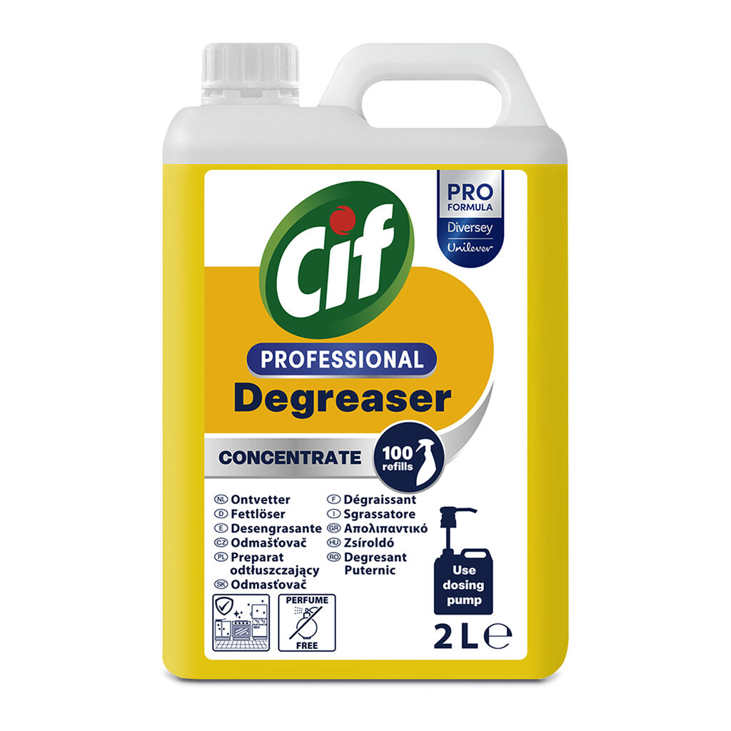 Cif Professional Concentrated Degreaser 2x2L