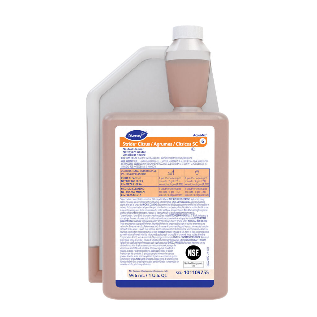 Stride® Citrus SC Neutral Cleaner 6 6x32foz