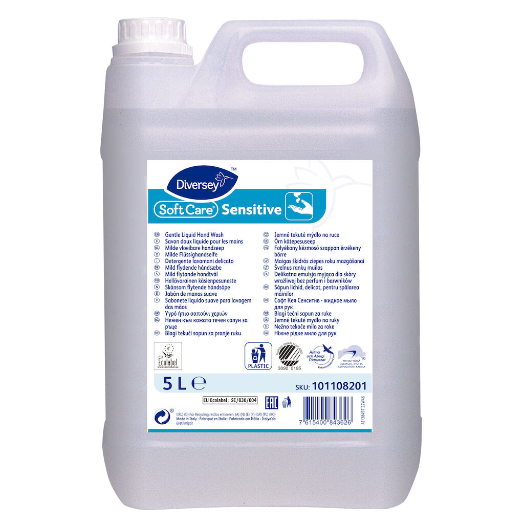 Soft Care Sensitive 2x5L - Jabón de manos suave
