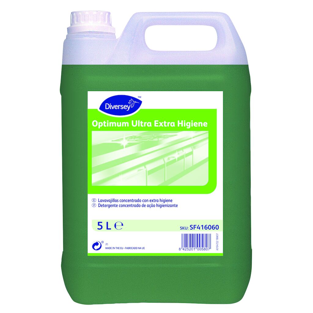 Optimum Ultra Extra 2x5L - Lavavajillas concentrado para lavado manual