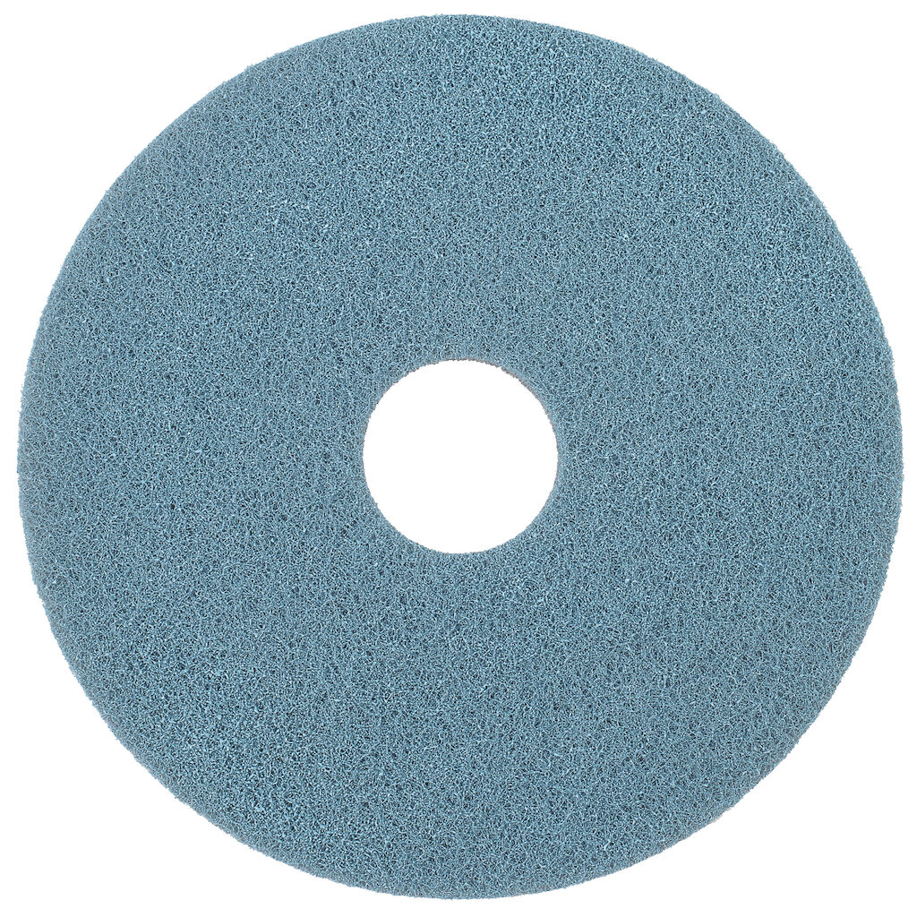 Twister Pad HT alto tráfico 2unid - 17" / 43 cm - Azul - Twister HT alto tráfico Pad Azul limpiea profuda suelos duros castigados de epoxy, terrazo, hormigón