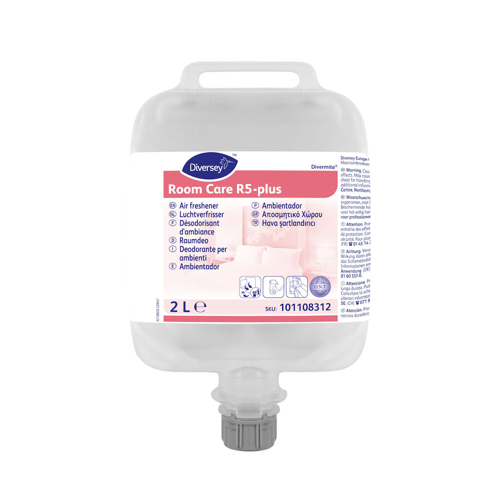 Room Care R2-plus 2x2L - Limpiador desinfectante de superficies ...
