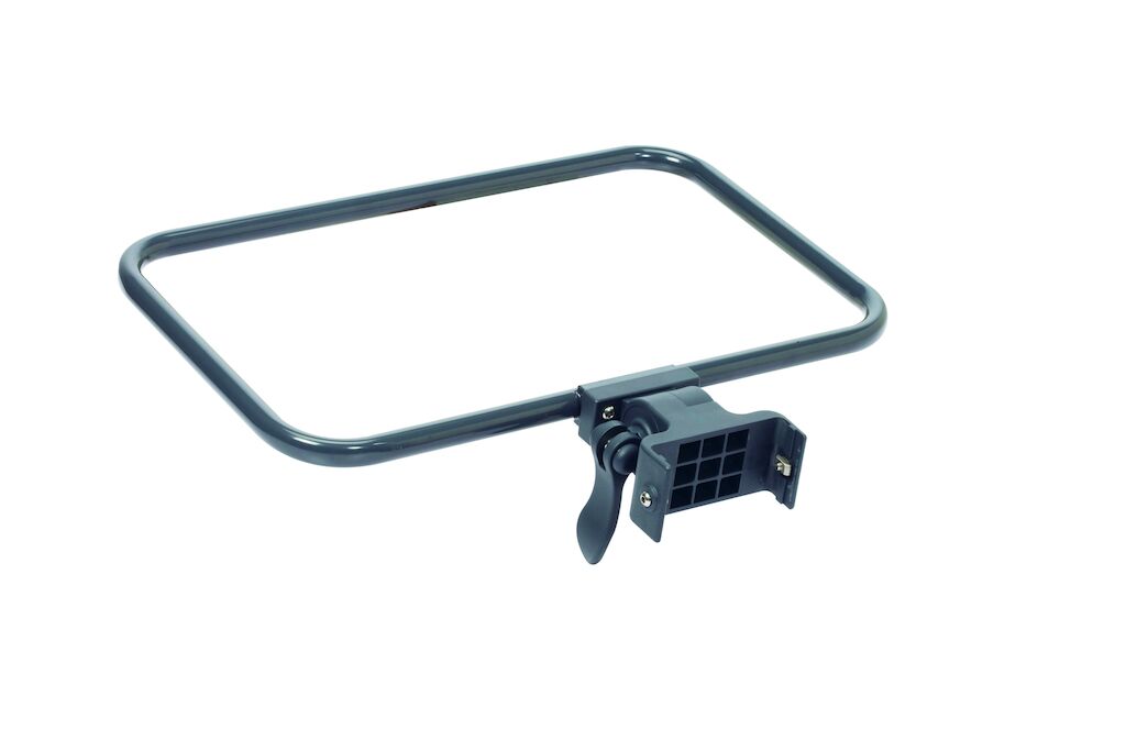 TASKI Wastebag Holder 1unid - 110 - 150 L - Soporte metálico gris para cubetas y bolsas con bisagra