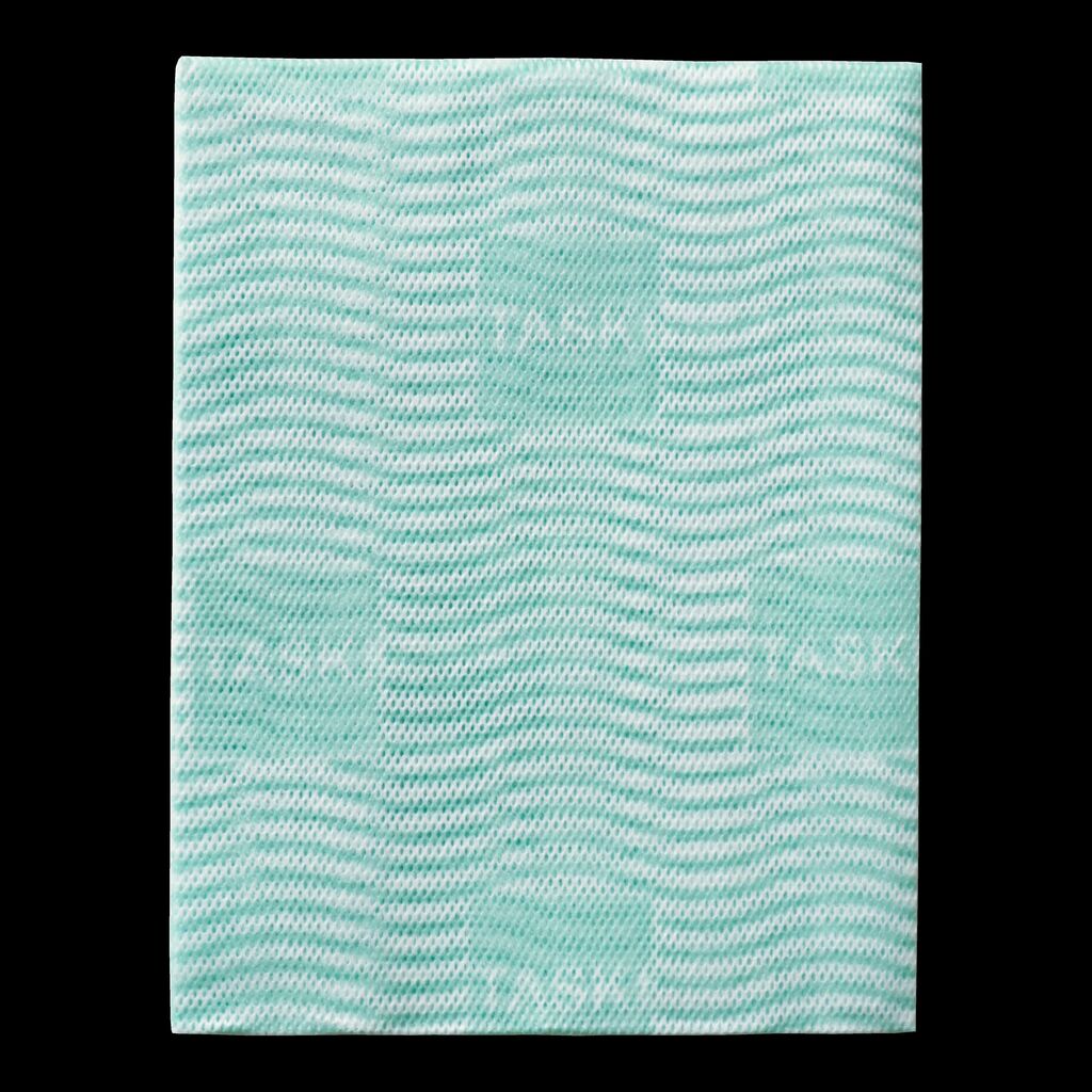 TASKI Single Use Sustainable compostable cloth 50pc - Vert - Chiffons de nettoyage écologiques fabriqués à partir de matériaux biosourcés