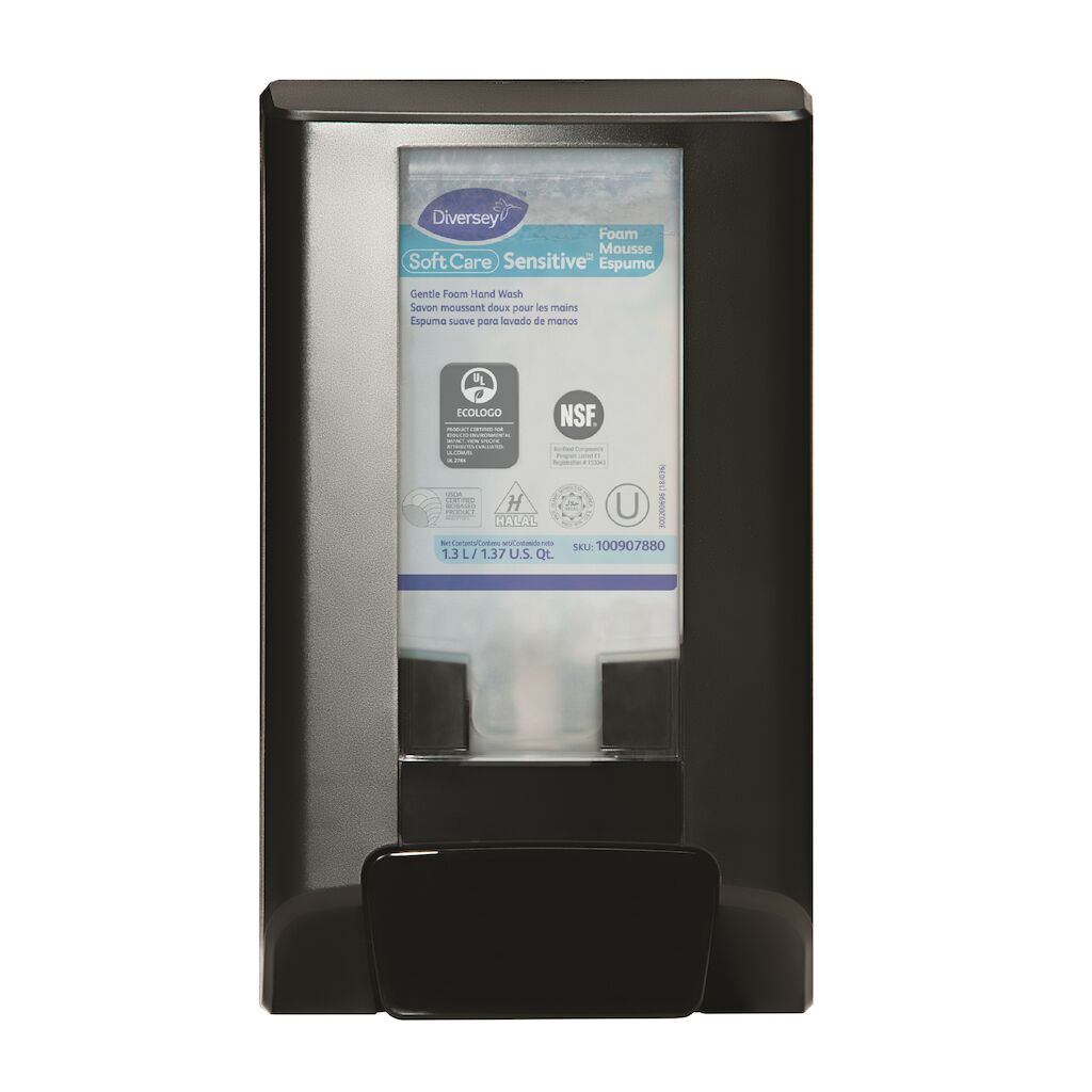 IntelliCare Dispenser Manual 1pc - Noir - Distributeur manuel pour l'hygiène des mains