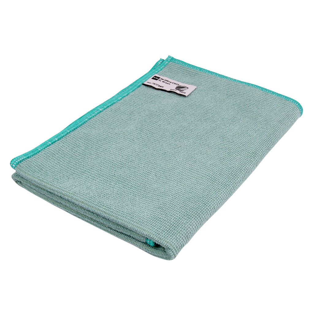 TASKI Jonmaster Ultra chiffon / XL 20x20pc - 32 x 32 cm - Vert - Chiffon microfibre tissé