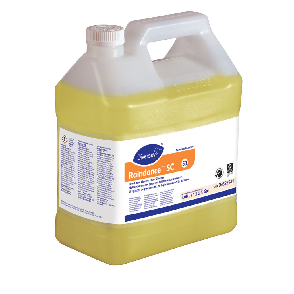Raindance™ Low Foam Neutral Floor Cleaner #50 59, 1.5gal, 2/CT - Nettoyant de sol neutre à faible mousse