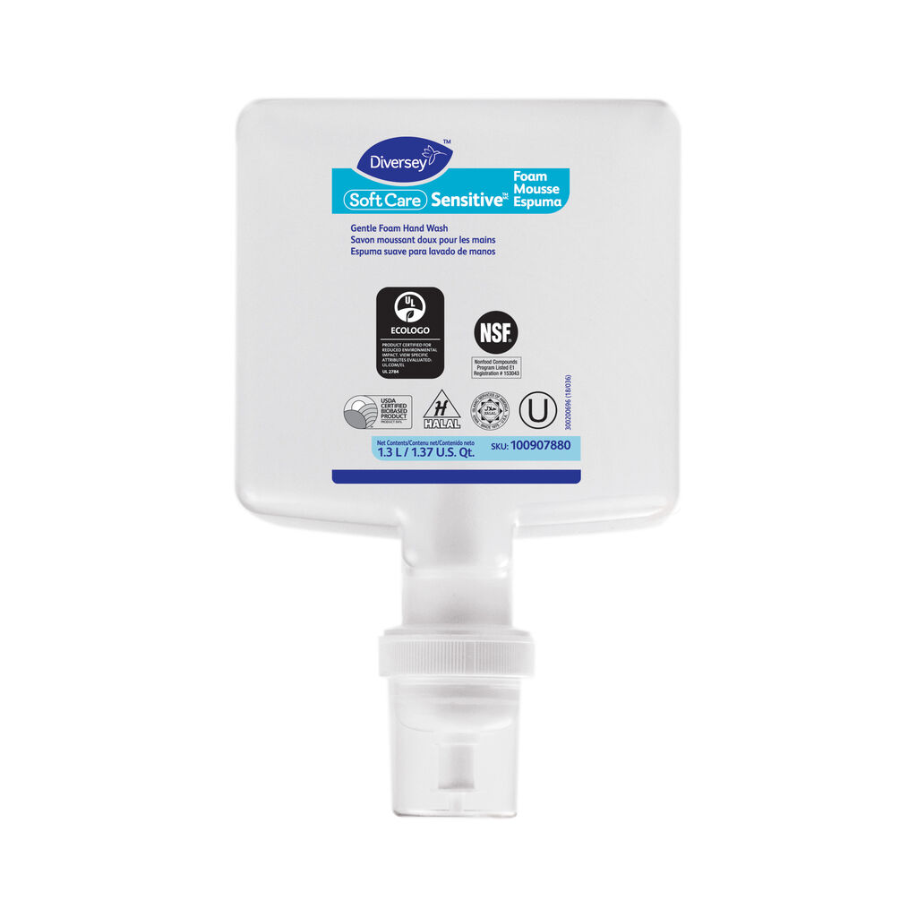 Soft Care®  Sensitive (™), 1.3L, 6/CT - Savon à mains doux en mousse