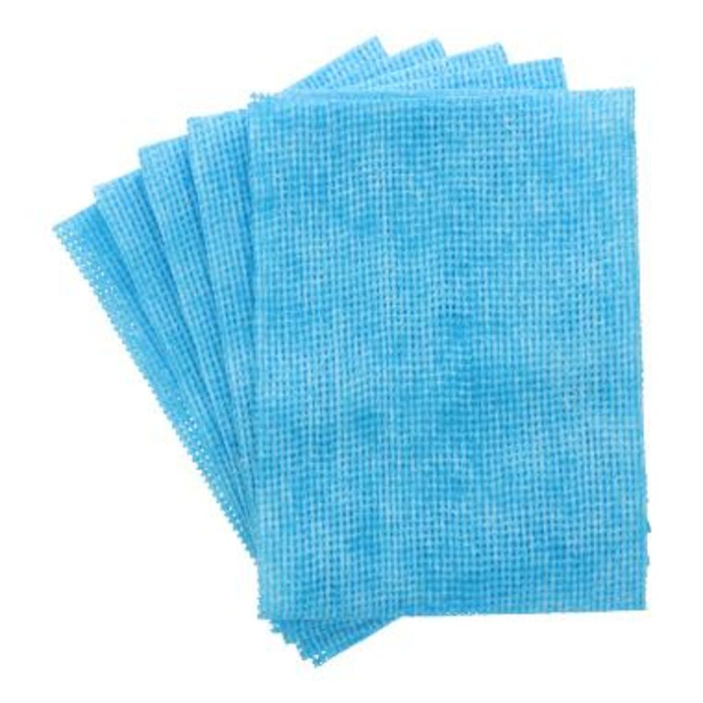 Suma Lavette 25pc - 51 x 36 cm - Bleu - Chiffon résistant à la chaleur avec arrêt des germes
