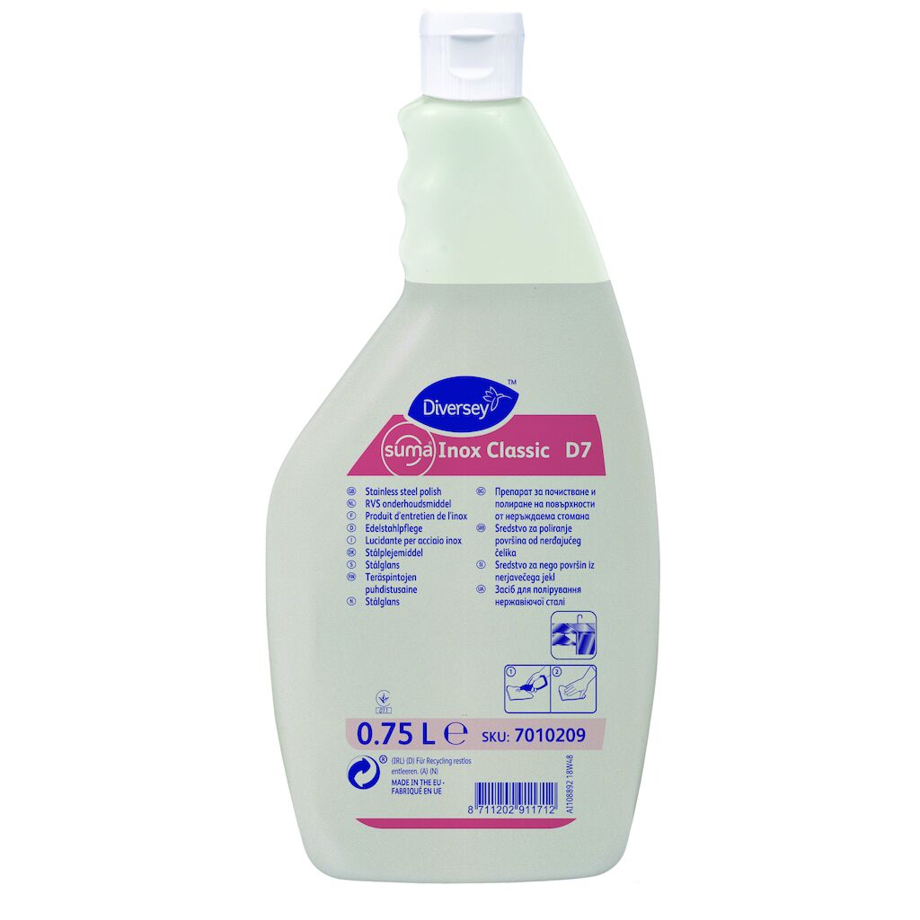 Suma Inox Classic D7 6x0.75L - Entretien de l'acier inoxydable (à base d'huile)