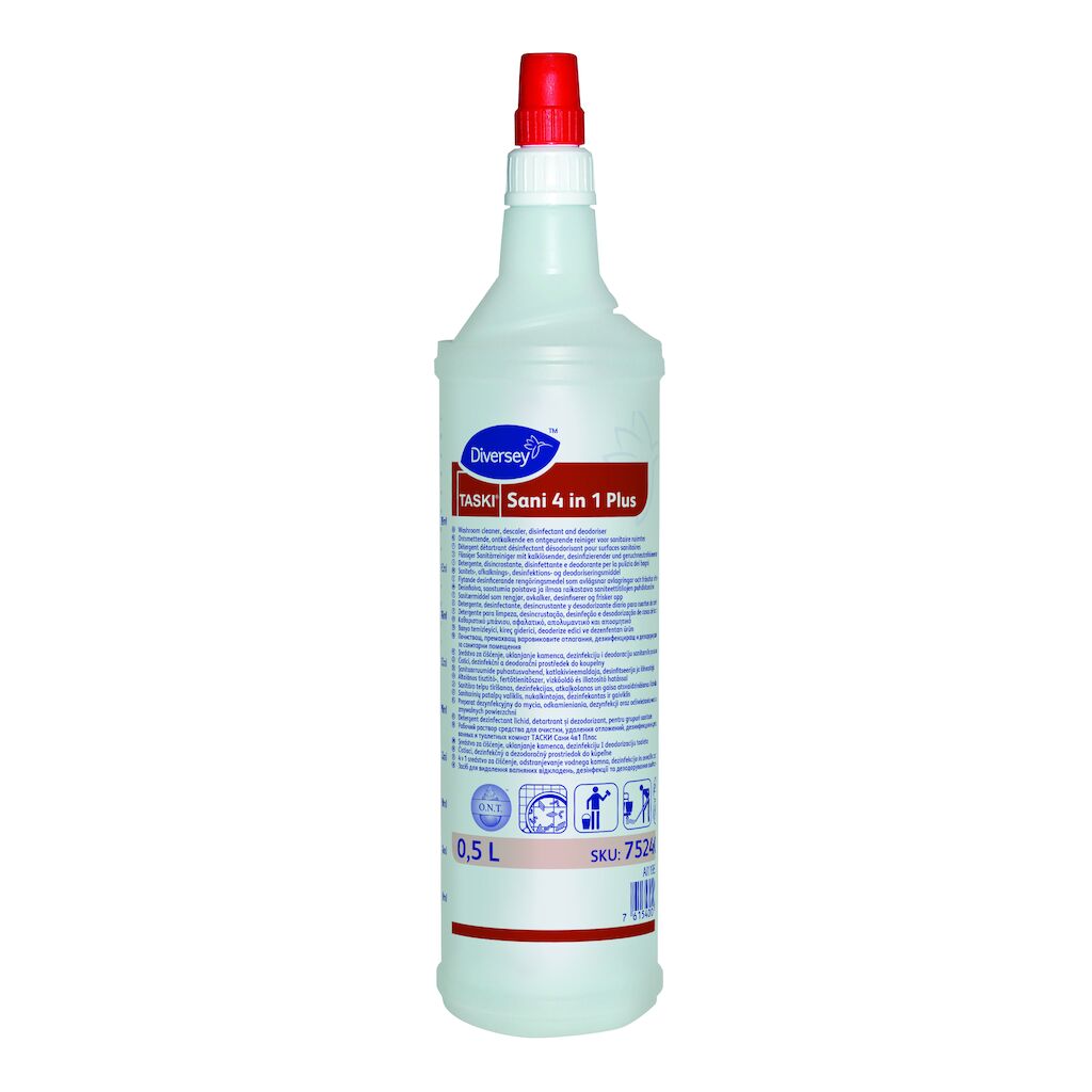 TASKI Sani 4 in 1 Empty Foambottle 6db - 0,5L-es üres habosító flakon szórófejjel Taski Sani 4in1 Plus-hoz