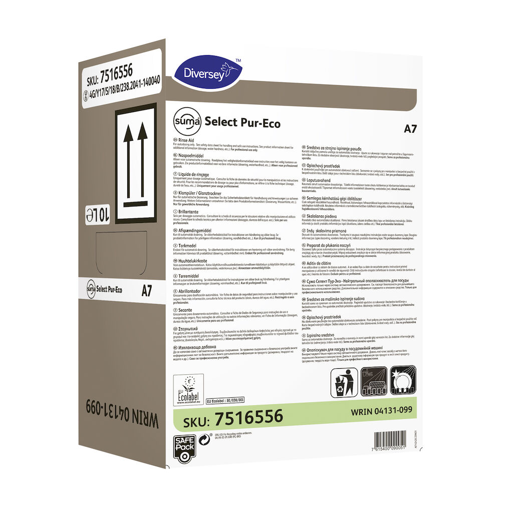 Suma Select Pur-Eco A7 10L - Naspoelmiddel