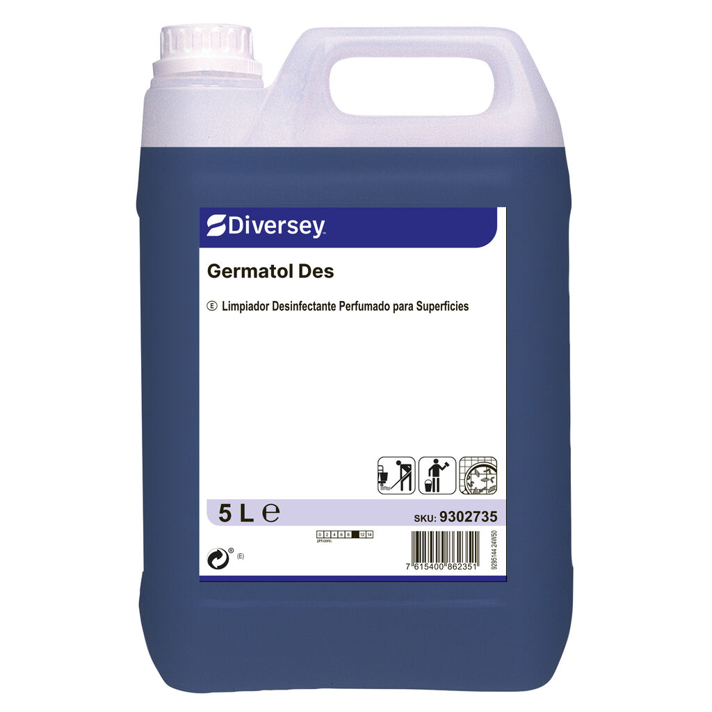 Germatol Desinfectante 2x5L - Detergente para sanitários | Solenis Products