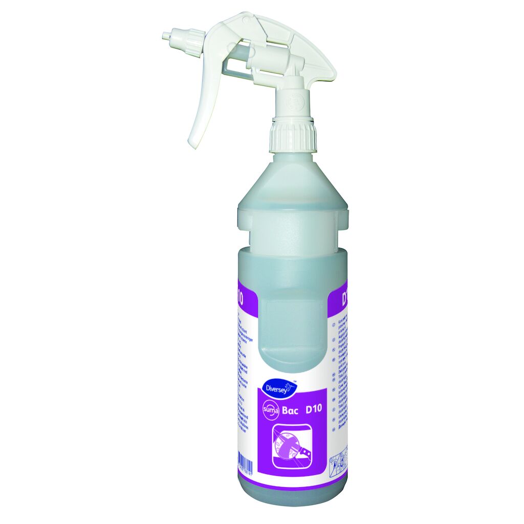 Suma Bac Empty Bottlekit - 750ml D10 6x1Buc. - Detergent dezinfectant lichid