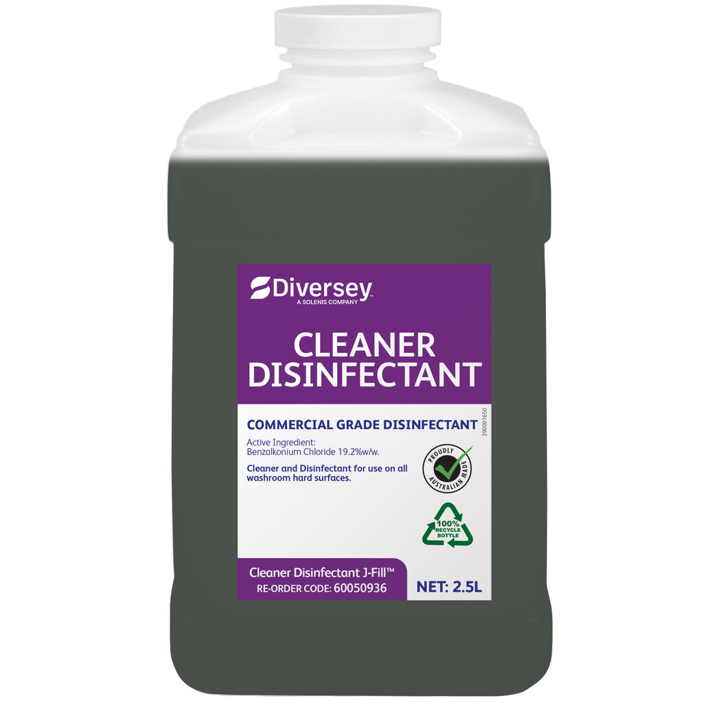 Cleaner Disinfectant J-Fill 2x2.5L - Commercial Grade Disinfectant ...