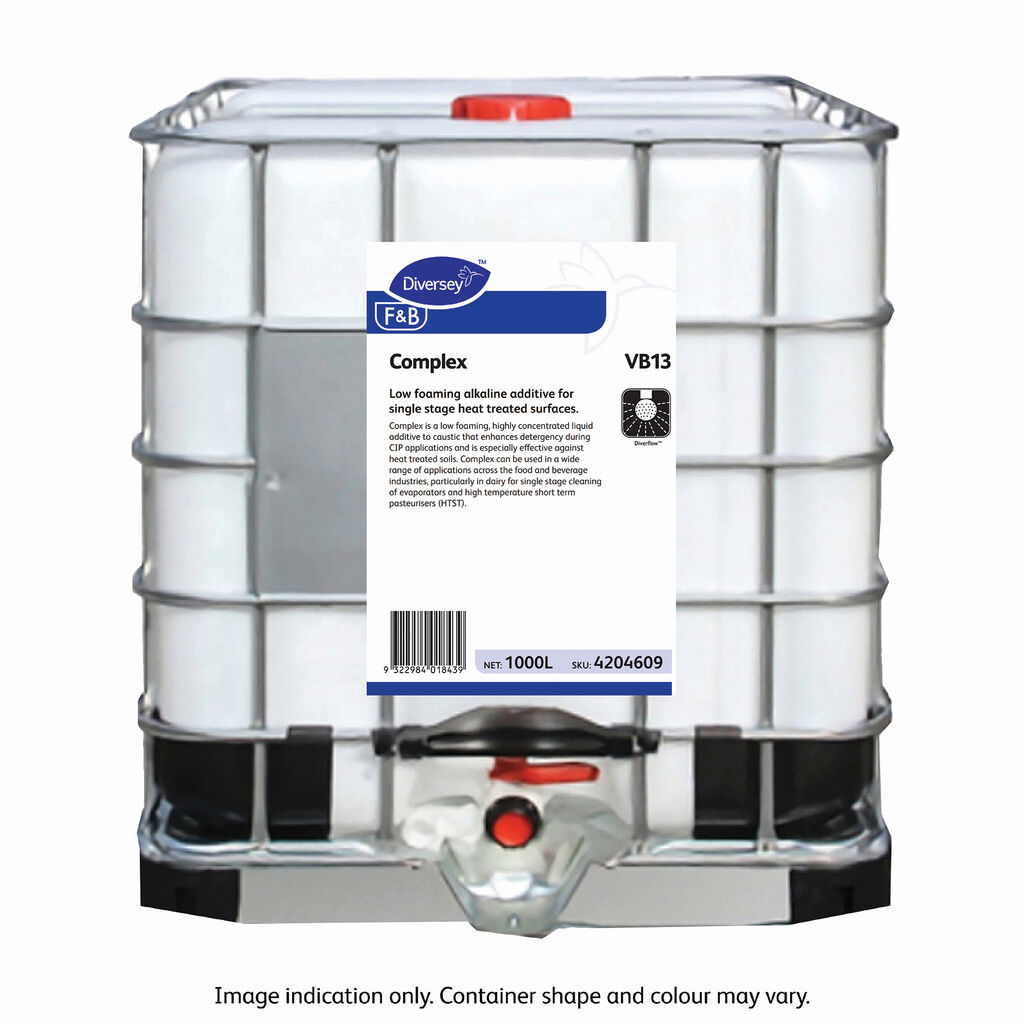 Complex 1000L - Low foaming alkaline additive for single stage heat ...