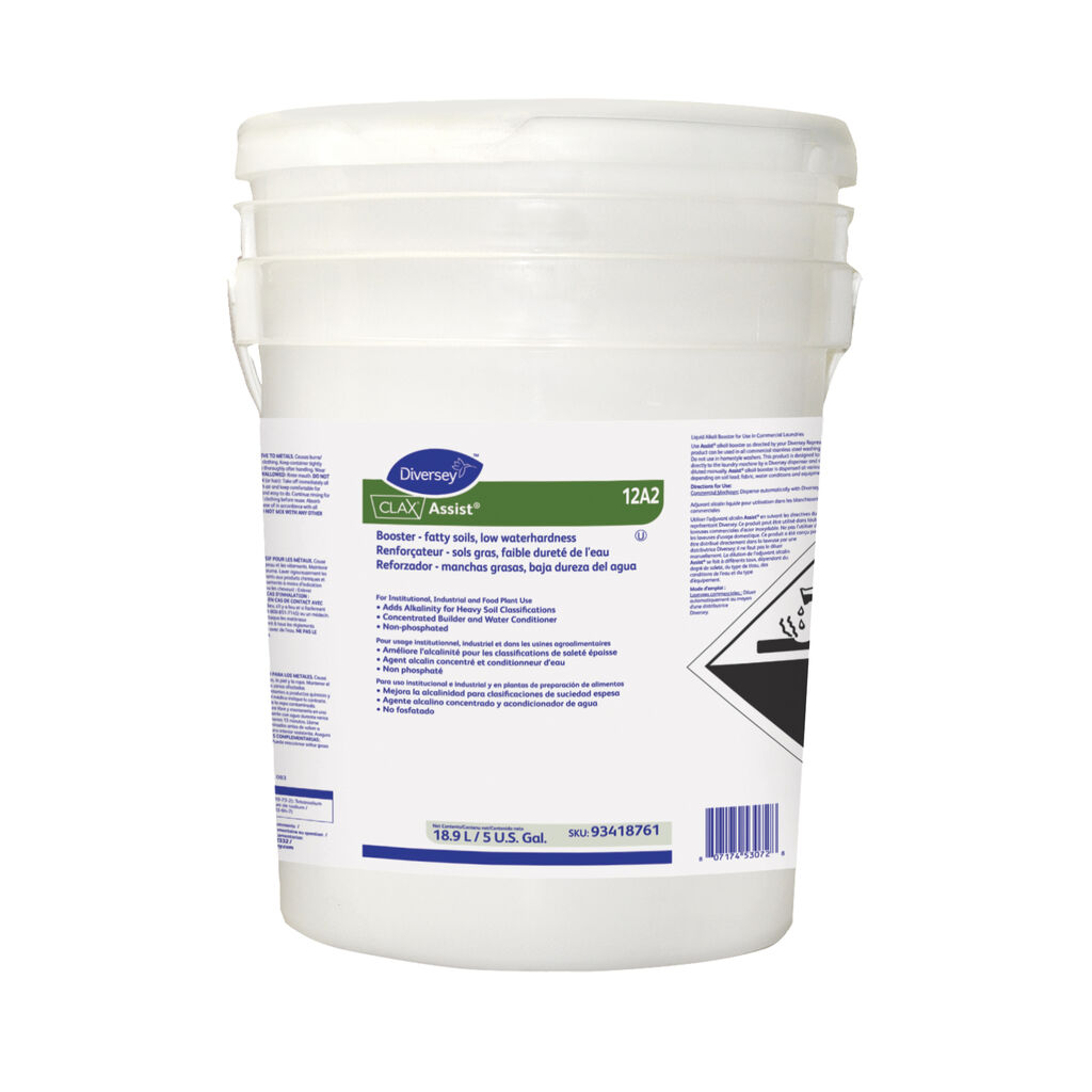 Clax® Assist® 12A2 12A2, 5gal - Booster - fatty soils, low