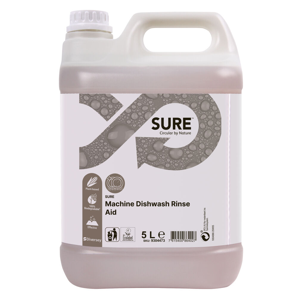 SURE Machine Dishwash Rinse Aid 2x5L - Kwasowy nabłyszczacz do płukania ...