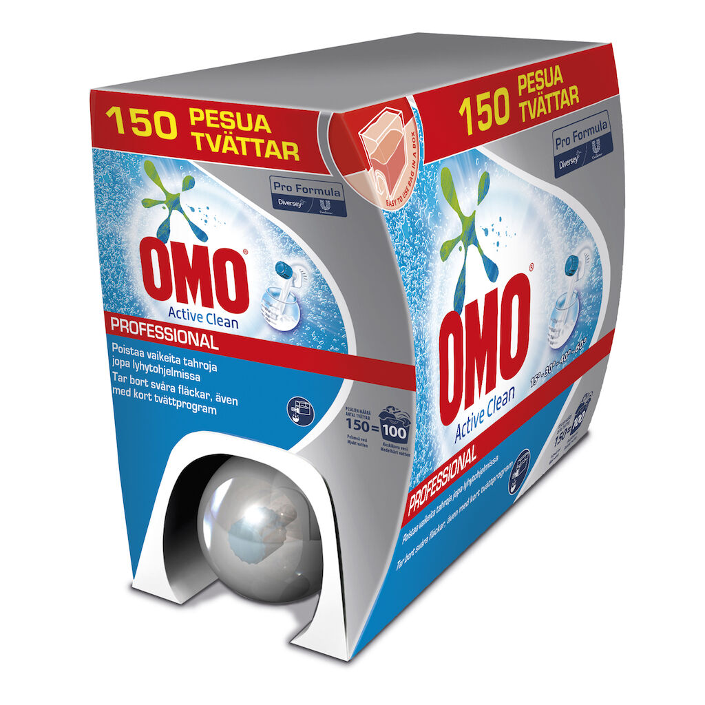 Omo Pro Formula Active Clean 7.5L - Pyykinpesuneste | Solenis Products