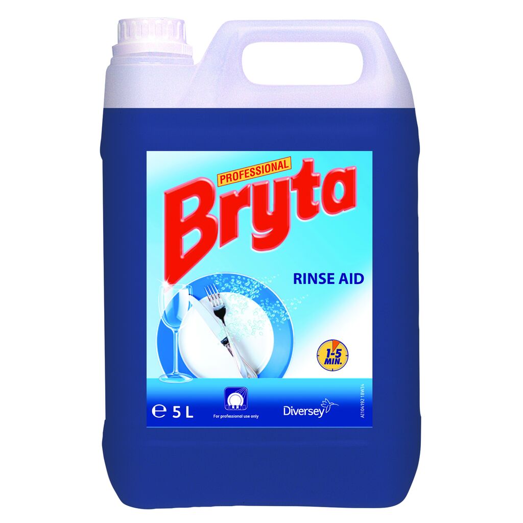 Bryta Rinse Aid 2x5L - Concentrated machine dishwashing rinse aid ...