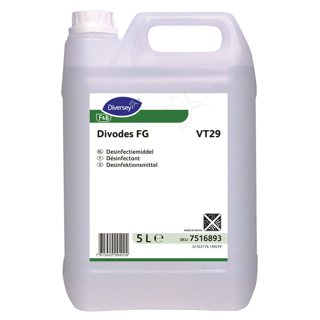 Divodes FG VT29 2x5L - Desinfectiemiddel | Solenis Products