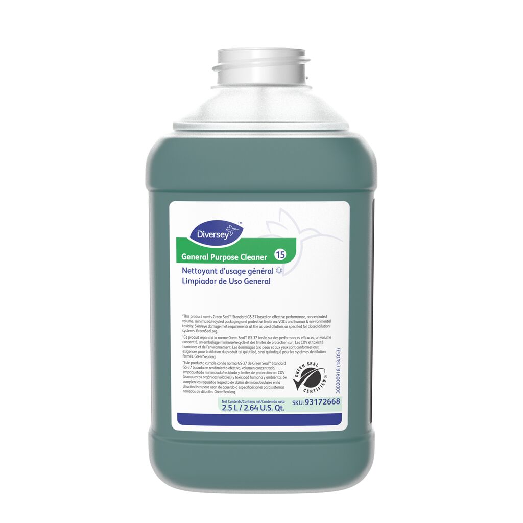 General Purpose Cleaner 15, 2.5L, J-Fill® / QuattroSelect®, 2/CT