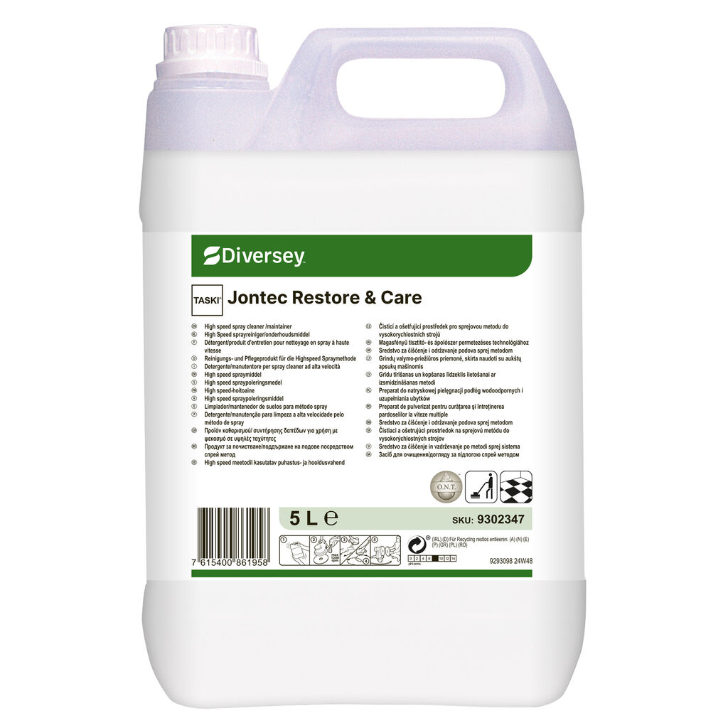 TASKI Jontec Restore & Care 2x5L - Détergent/produit d'entretien pour ...