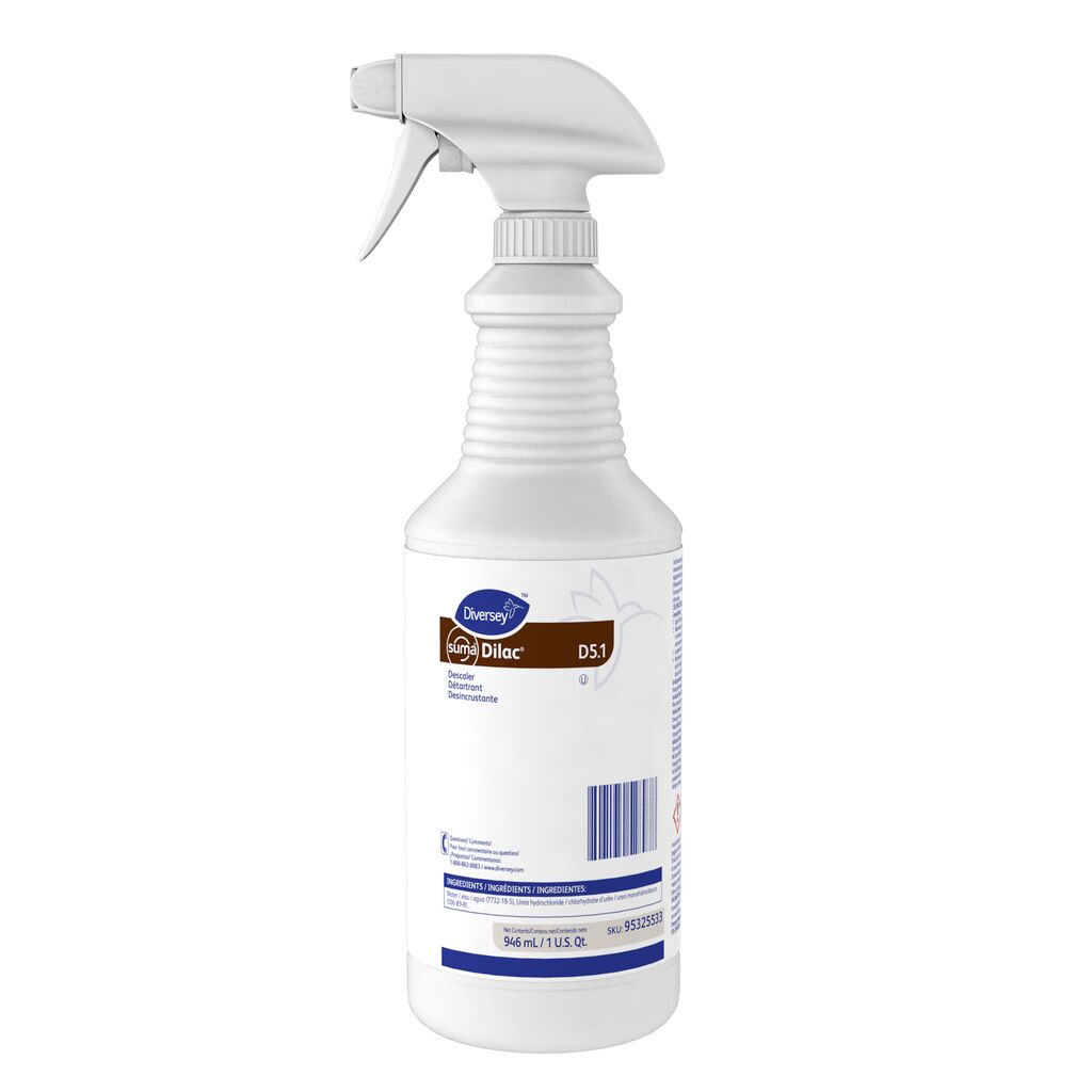 Suma® Dilac® D5.1 D5.1, 32oz, 12/CT - Descaler | Solenis Products
