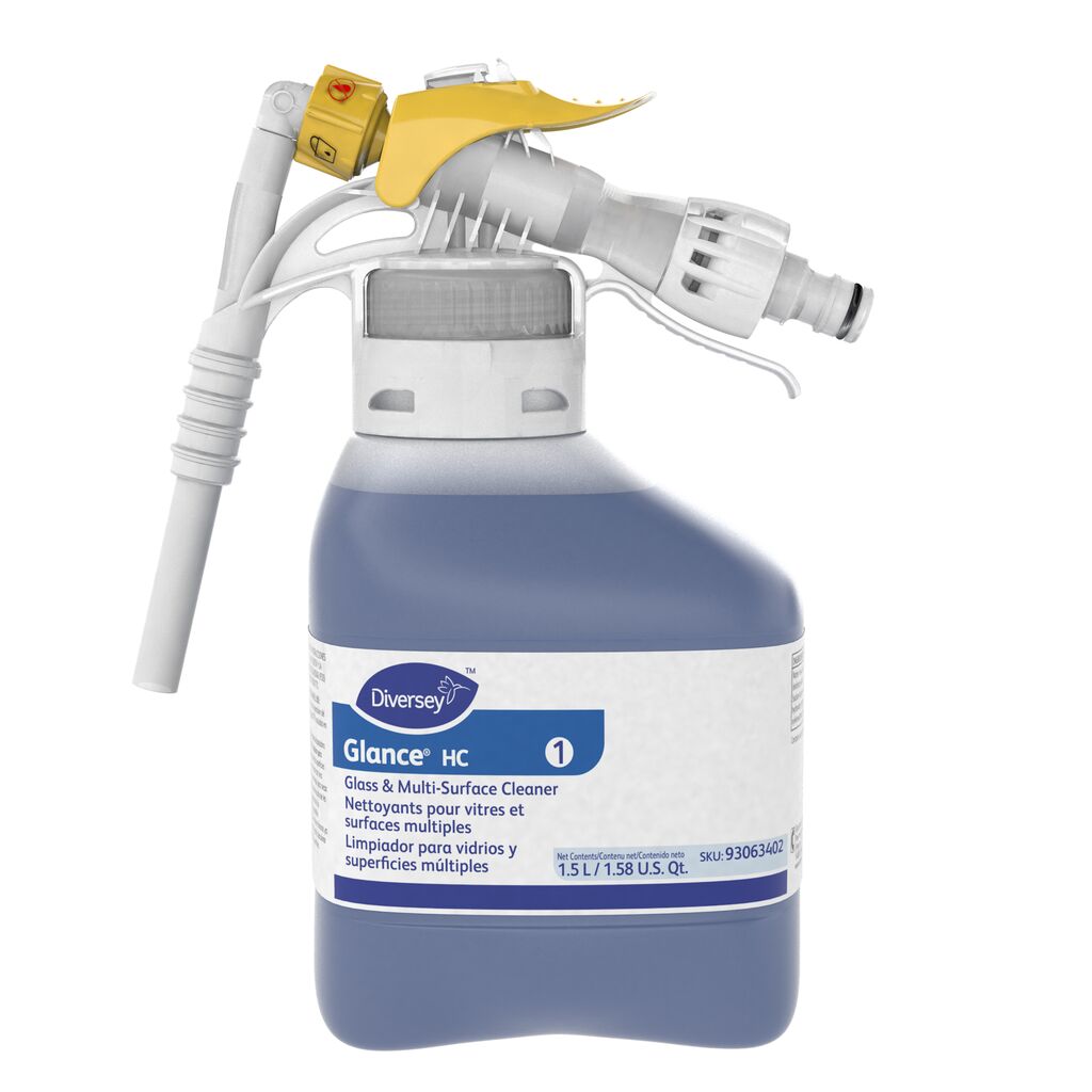スパニッシュテニス ディスク1～11 Glance® HC Glass & Multi-Surface Cleaner 1, 1.5L, 2/CT - Glass